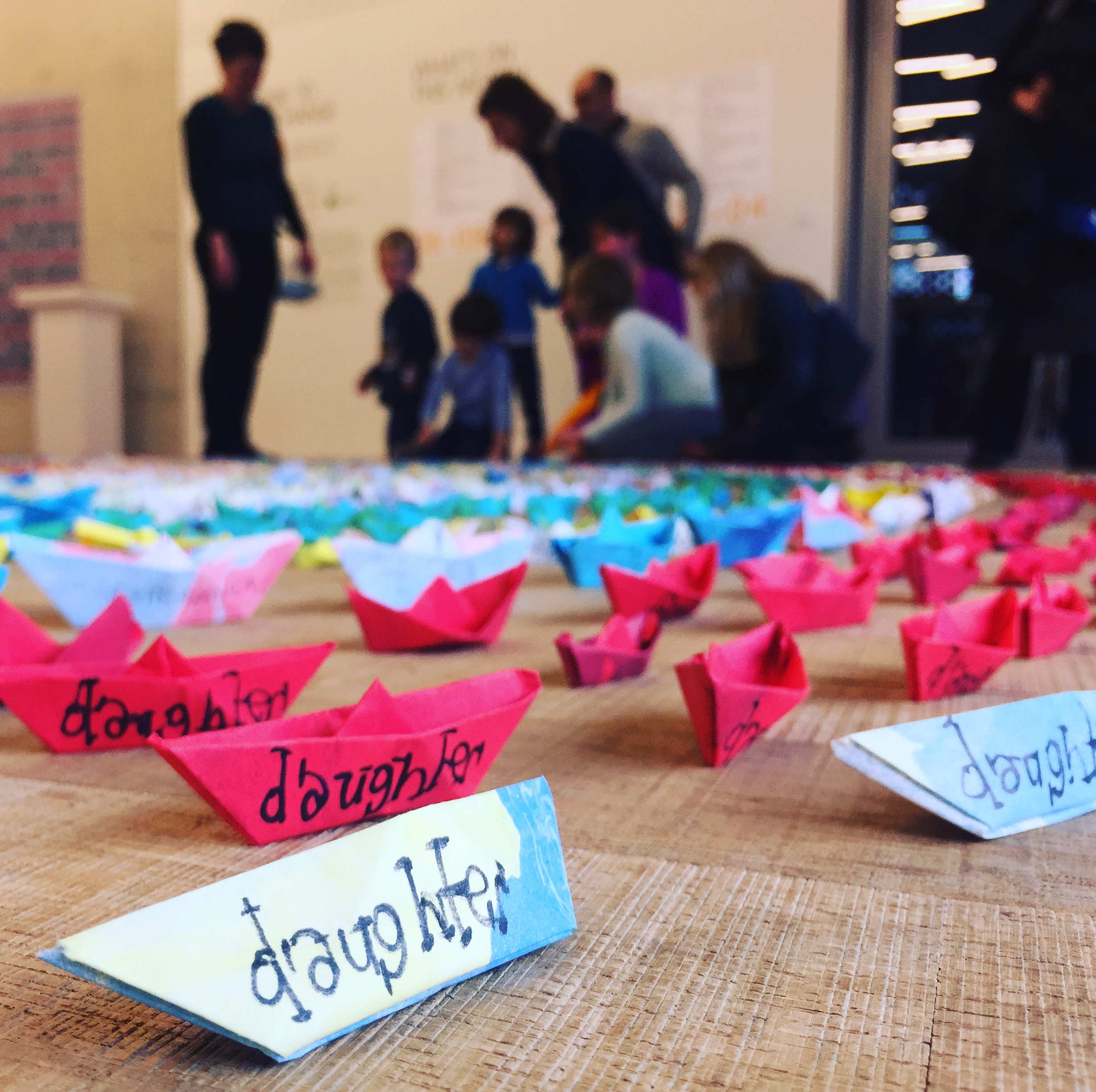 poplar union, exhibition, little-paper-boat, refugees, art, bern-o'donoghue