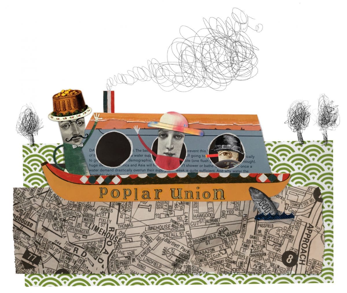 Poplar union, art, culture community, east London, Canal