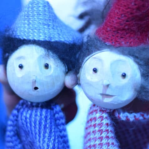 Snow, Tiny Light theatre, snowman, poplar union, East London, kids theatre, puppet show, Christmas, festive theatre, December, East London parents