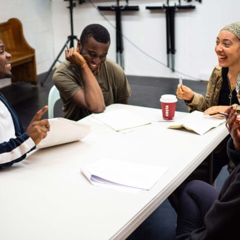 Moving Words, Sonny Nwahuckwu, Poplar Union, Ffion-Campell Davies, workshop, east London, theatre